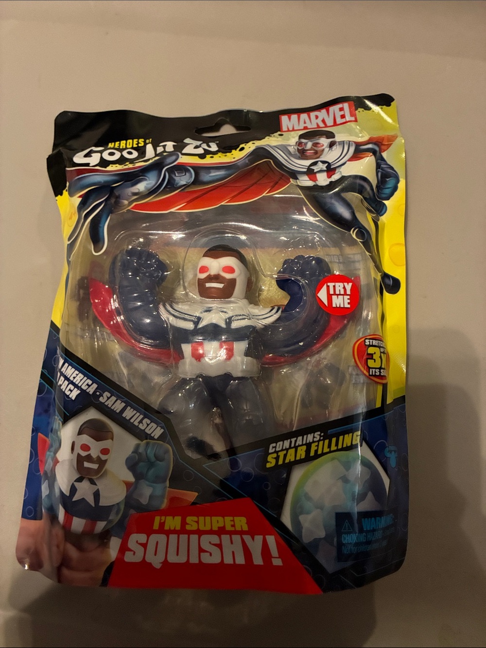 Heroes Goo Jit Zu Sam Wilson Marvel Captain America